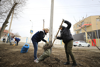 Заводчане приняли участие в общегородском субботнике