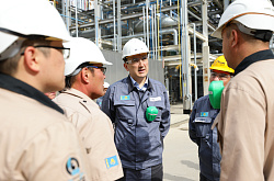 «ҚазМұнайГаз» басшысы М. Мырзағалиев Атырау МӨЗ барды