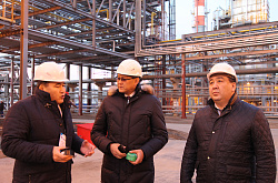 Қазақстан Республикасы Президенті Әкімшілігінің мемлекеттік инспекторы Ермек Алпысовтын Атырау мұнай өңдеу зауытына жұмыс сапары 