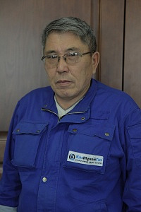 Abat Islyamov: a hard working man is always revered at a refinery...