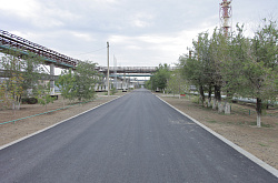 80%  внутризаводских автодорог реконструировано 