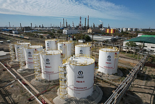 АМӨЗ-де резервуарларға понтон орнату жалғасуда