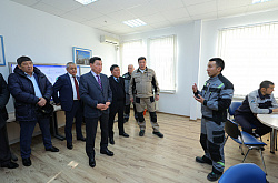 "ҚазМұнайГаз" АҚ Басқарма төрағасы А. Айдарбаевтың басшылығымен АМӨЗ-ге "ҚазМұнайГаз" делегациясы келді