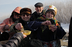 Масленица мерекесін атап өтті