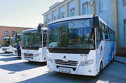 У заводчан новые автобусы