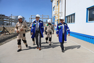 Сенатор АМӨЗ-дегі экологиялық жобалардың нәтижесімен танысты