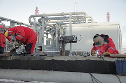 Строительство КГПН:    эстакада  тактового налива  светлых нефтепродуктов  