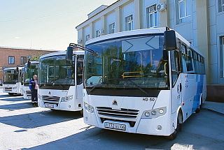 У заводчан новые автобусы