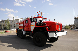 Өрт сөндіру бөлімінің техникасы жаңартылды
